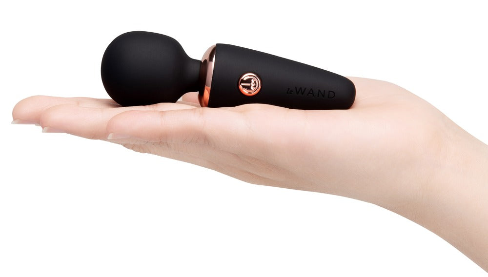 le Wand Mini Vibe Microwand · kompaktní masážní hlavice · černá