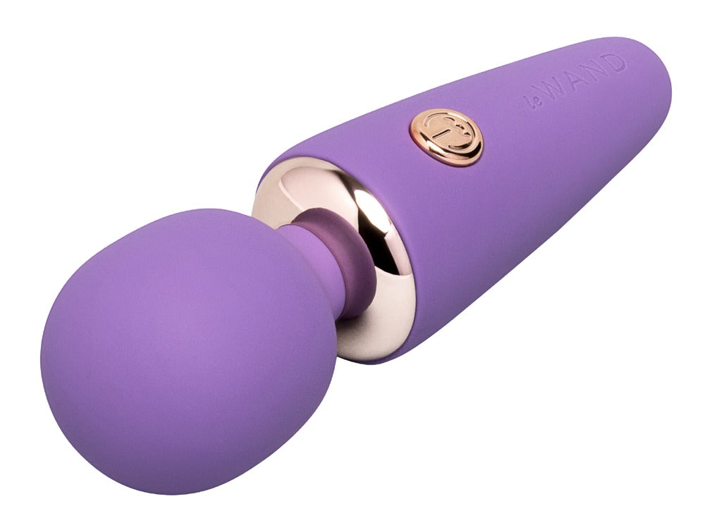 le Wand Mini Vibe Microwand · kompaktní masážní hlavice · růžovofialová