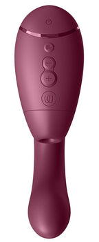 Womanizer Next Duo · duální stimulátor klitorisu a bodu G, starorůžová
