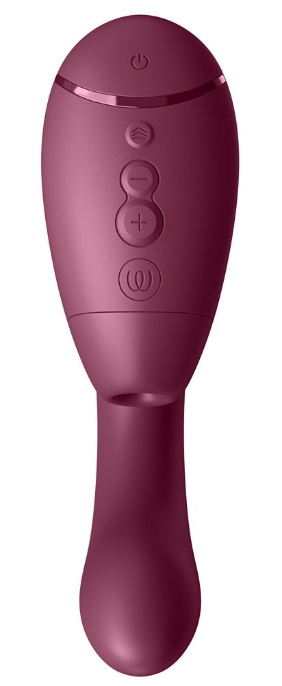 Womanizer Next Duo · duální stimulátor klitorisu a bodu G, starorůžová