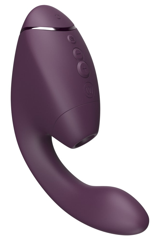 Womanizer Next Duo · duální stimulátor klitorisu a bodu G, fialová
