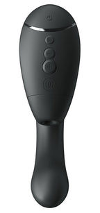 Womanizer Next Duo · duální stimulátor klitorisu a bodu G, černá