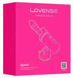 Lovense Spinel · přirážecí vibrátor s ohřevem a vyměnitelnými nástavci