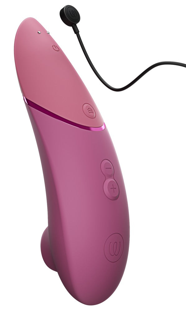 Womanizer Next · tlakový stimulátor klitorisu, starorůžová