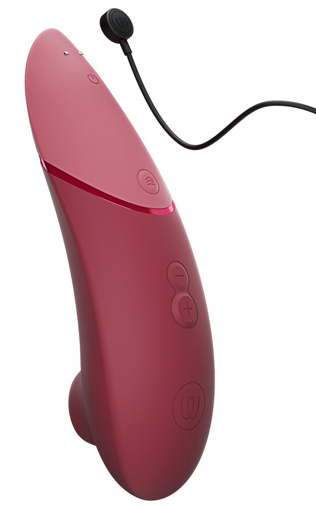 Womanizer Next · tlakový stimulátor klitorisu, bordó