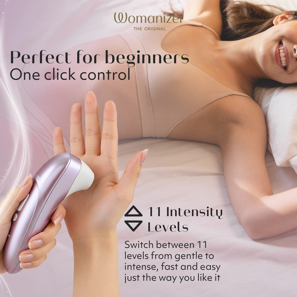 Womanizer Pro · tlakový stimulátor klitorisu, lila