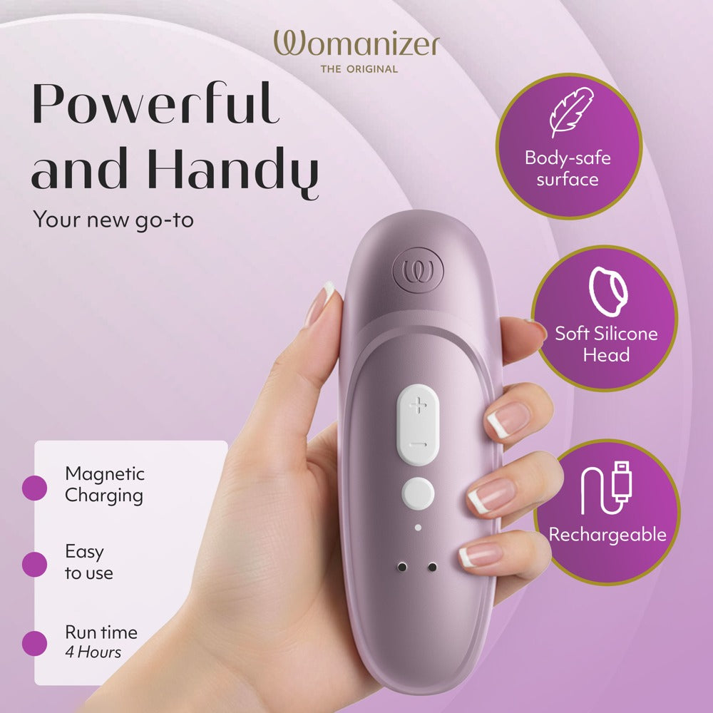 Womanizer Pro · tlakový stimulátor klitorisu, lila