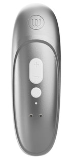 Womanizer Pro · tlakový stimulátor klitorisu, stříbrná