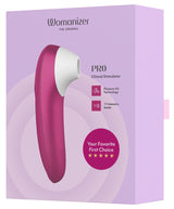 Womanizer Pro · tlakový stimulátor klitorisu, růžová