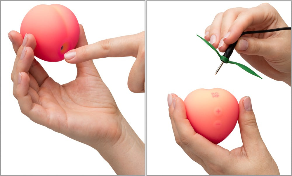 ROMP Pink Peach · tlakový stimulátor klitorisu