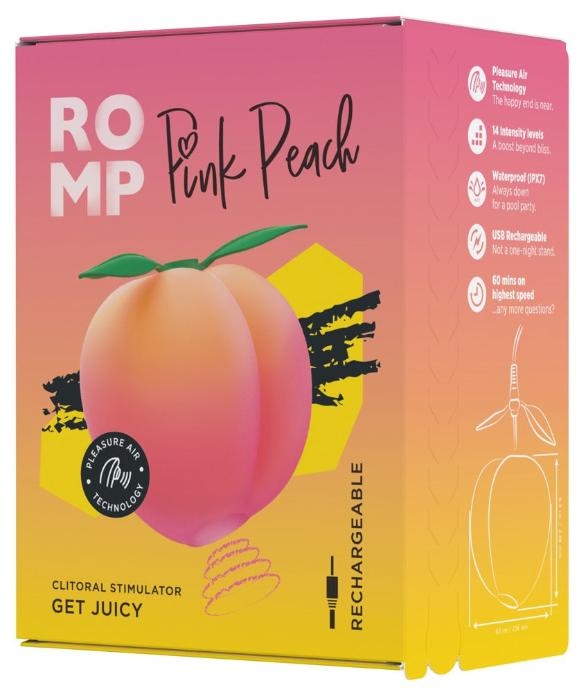 ROMP Pink Peach · tlakový stimulátor klitorisu
