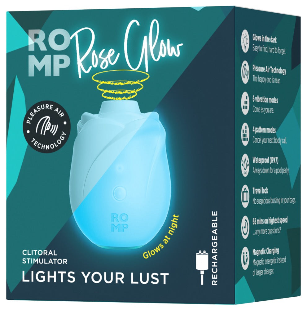 ROMP Rose Glow · tlakový stimulátor klitorisu