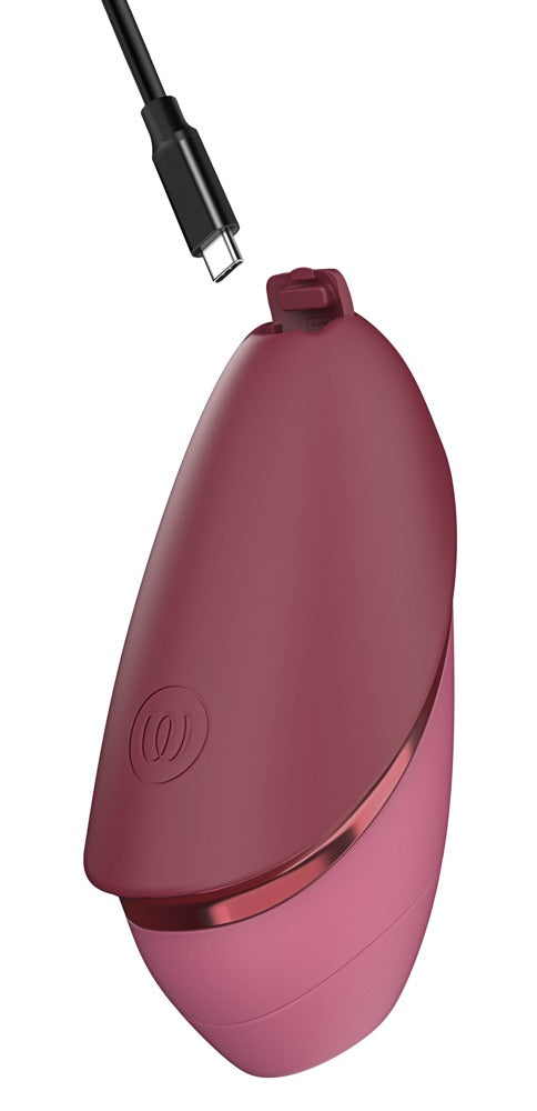 Womanizer Next Liberty · tlakový stimulátor klitorisu, bordó
