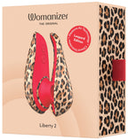 Womanizer Liberty 2 · tlakový stimulátor klitorisu · leopardí vzor