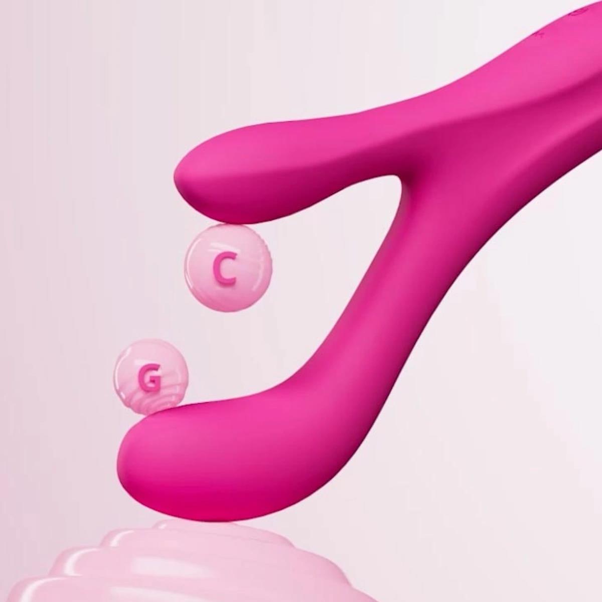 Lovense Osci 3 · rabbit vibrátor s oscilací a ohřevem
