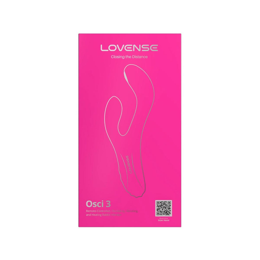 Lovense Osci 3 · rabbit vibrátor s oscilací a ohřevem