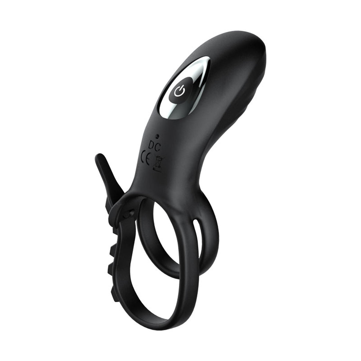 B-Series Cute Adjustable Double Cockring · dvojitý vibrační kroužek s ovladačem