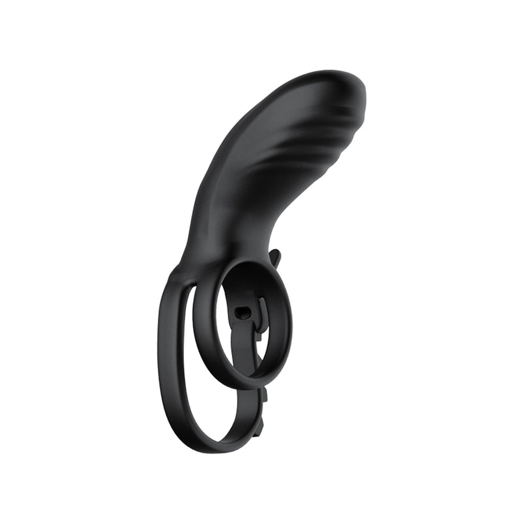 B-Series Cute Adjustable Double Cockring · dvojitý vibrační kroužek s ovladačem