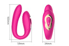 B-Series Cute Rotating Wearable Dual Vibrator · párový vibrátor s dálkovým ovladačem