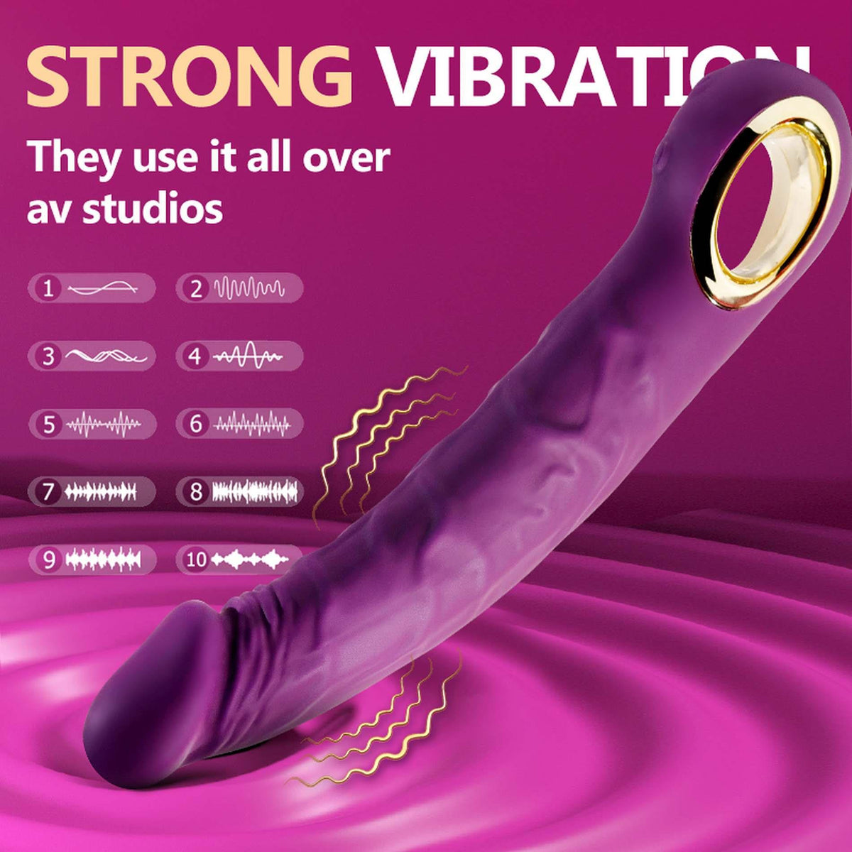 Realistic Vibrator PURPLE