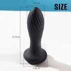 Lighting Anal Plug · vibrační kolík s přirážením, LED světlem a dálkovým ovládáním