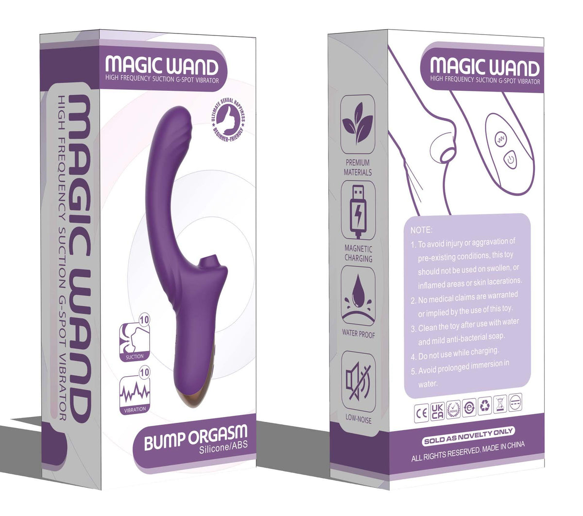 Suking G Spot Vibrator Red