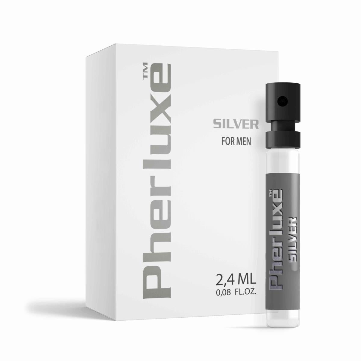 Pherluxe Silver for men · feromonový parfém pro muže, 2,4 ml