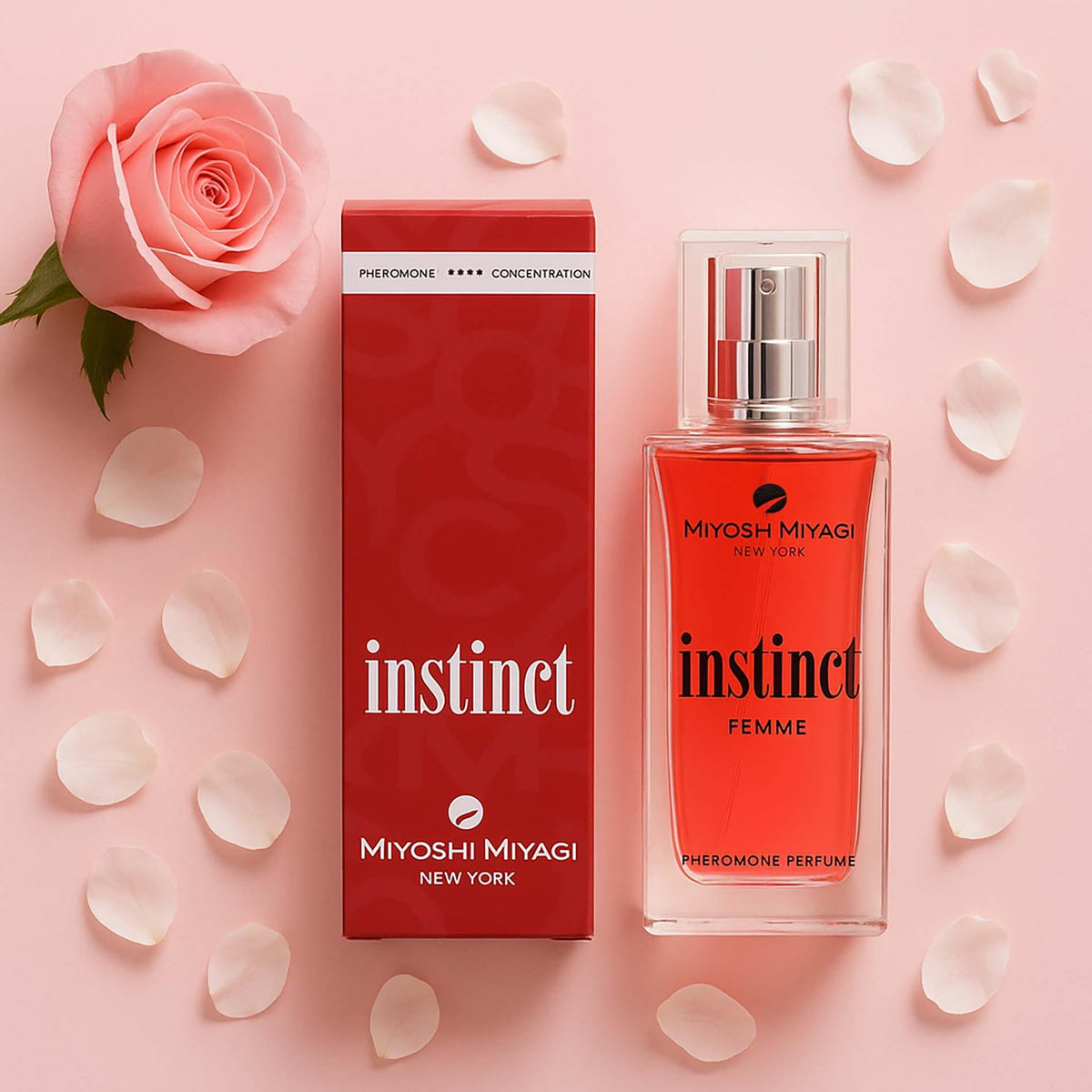 Miyoshi Miyagi INSTINCT feromon  parfumes 50ml FEMME