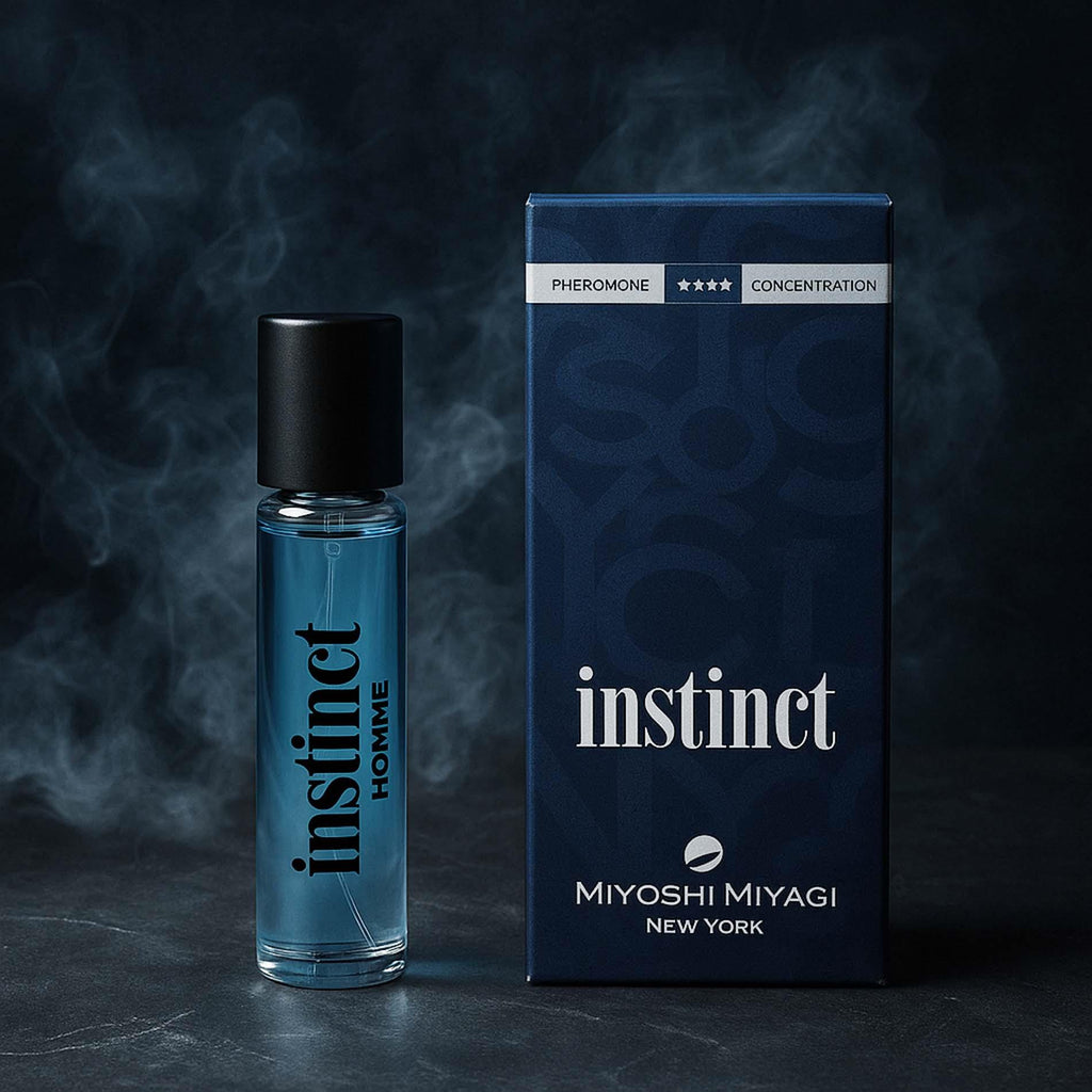 Miyoshi Miyagi INSTINCT feromon  parfumes 15ml HOMME