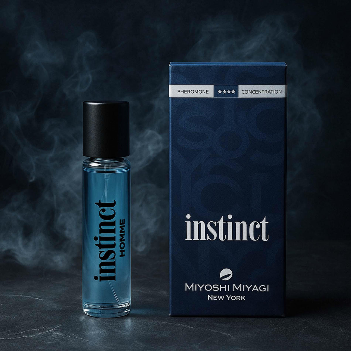 Miyoshi Miyagi INSTINCT feromon  parfumes 15ml HOMME