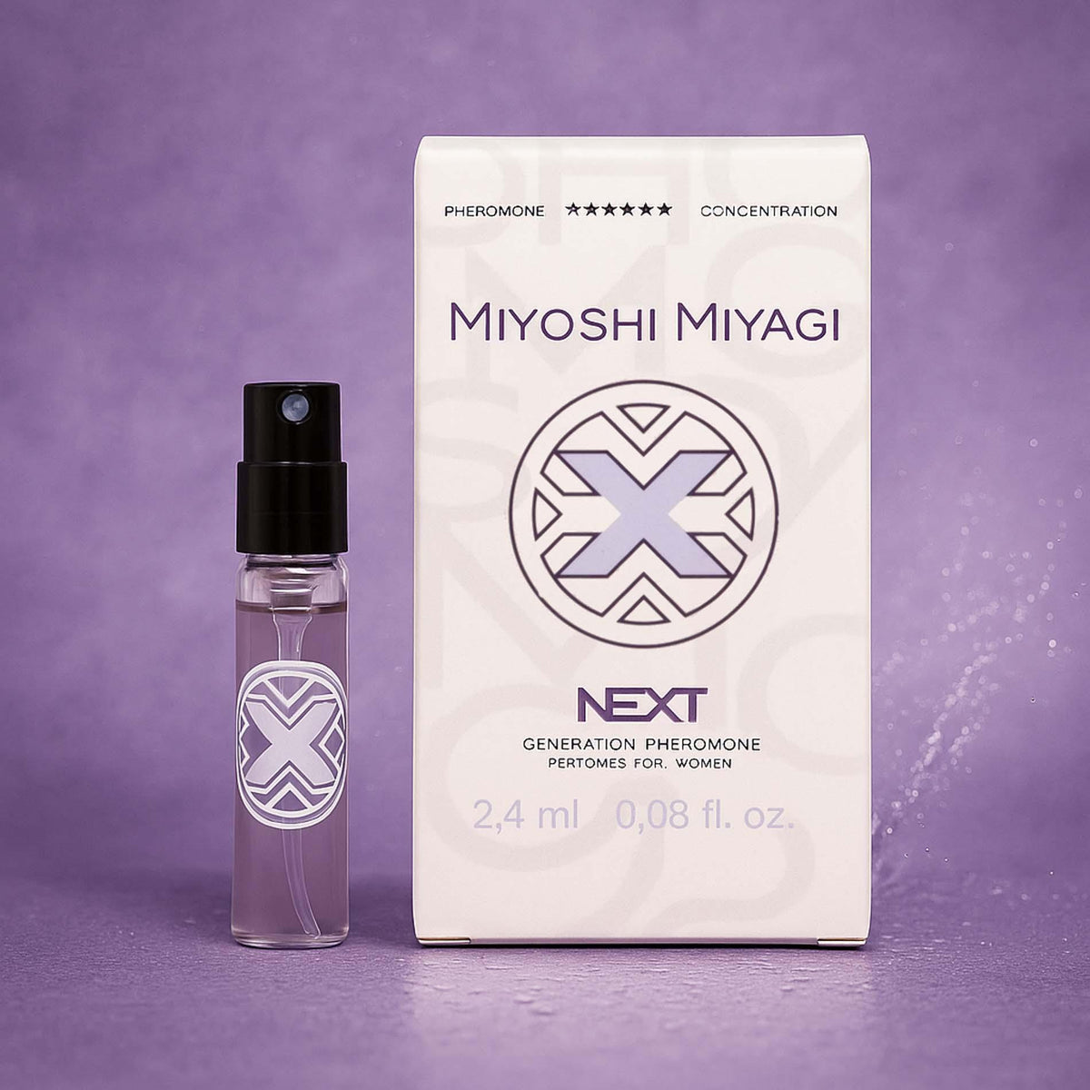 Miyoshi Miyagi Next X Femme · dámský parfém s feromony, 2,4 ml