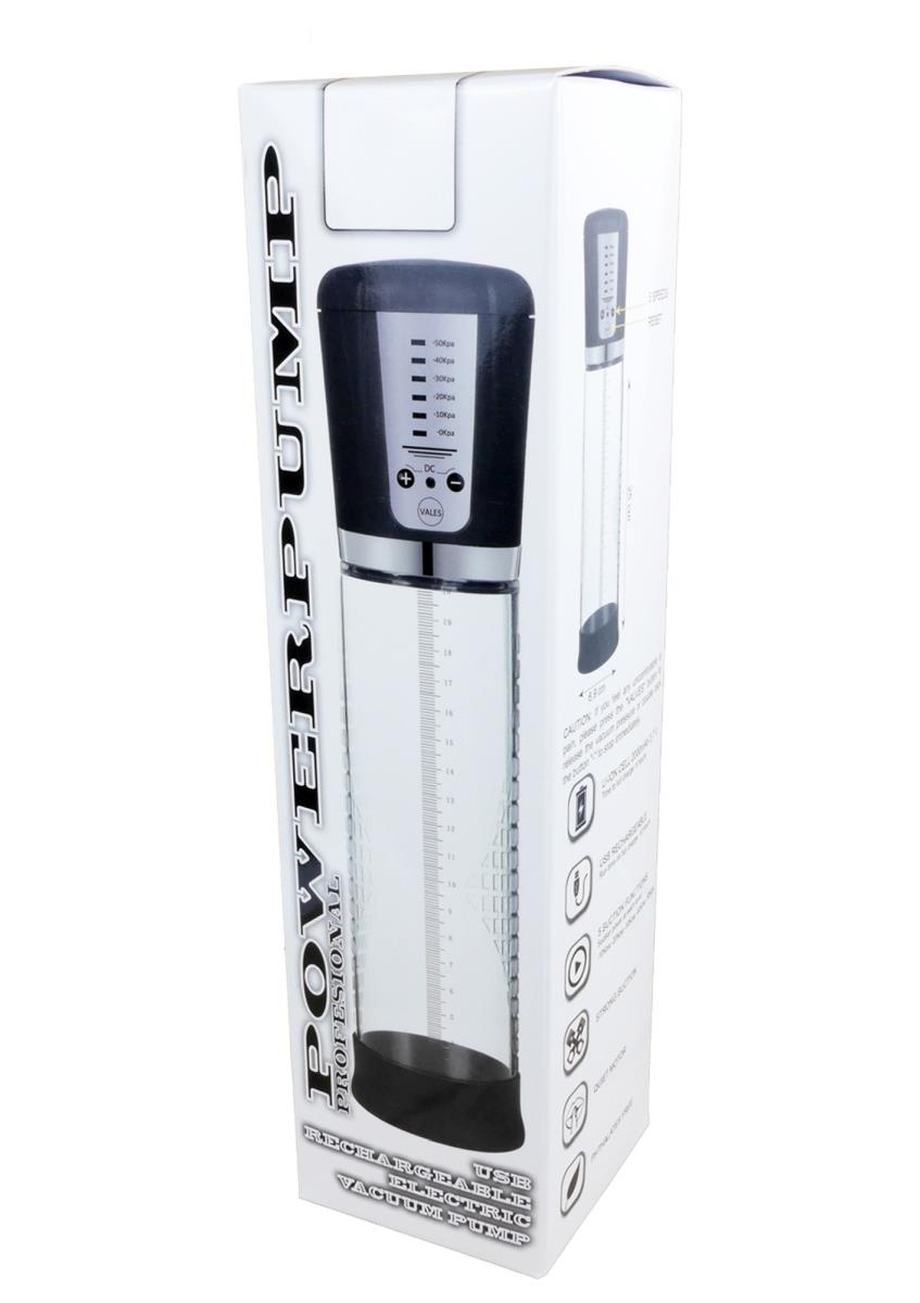 B-Series Power Powerpump USB · elektrická vakuová pumpa s LED stupnicí