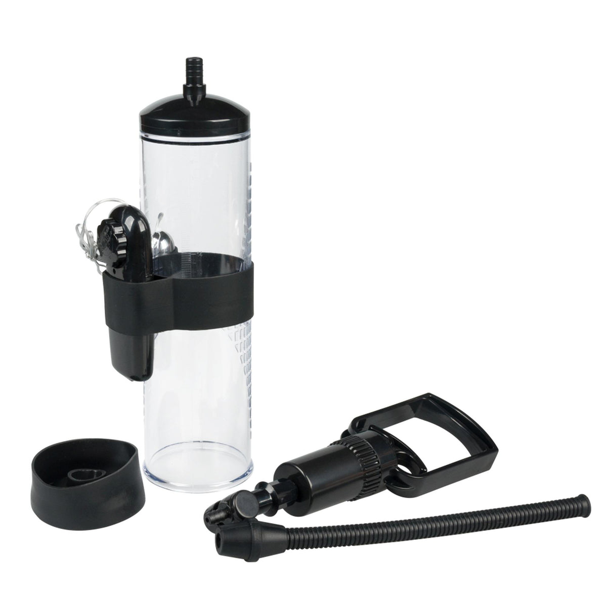 B-Series Power Powerpump MAX Vibrating · vakuová pumpa s vibrací, černá