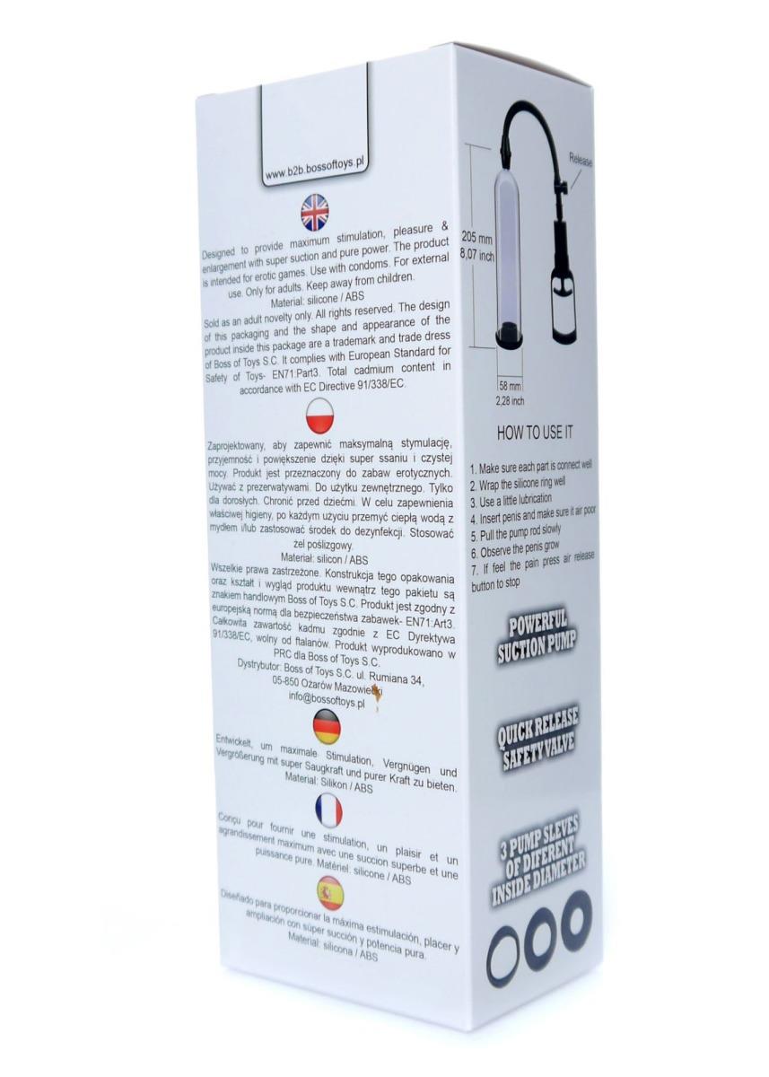 B Series Power Powerpump MAX 0.2 · vakuová pumpa pro muže