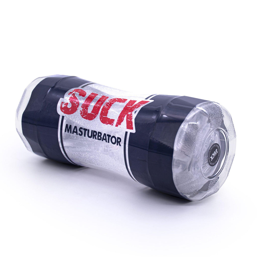 B-Series Power Suck Double Head · oboustranný masturbátor s vaginou a análním otvorem