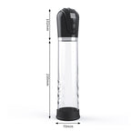 Automatická vakuová pumpa Premium · LCD displej, dobíjecí, 4 stupně sání