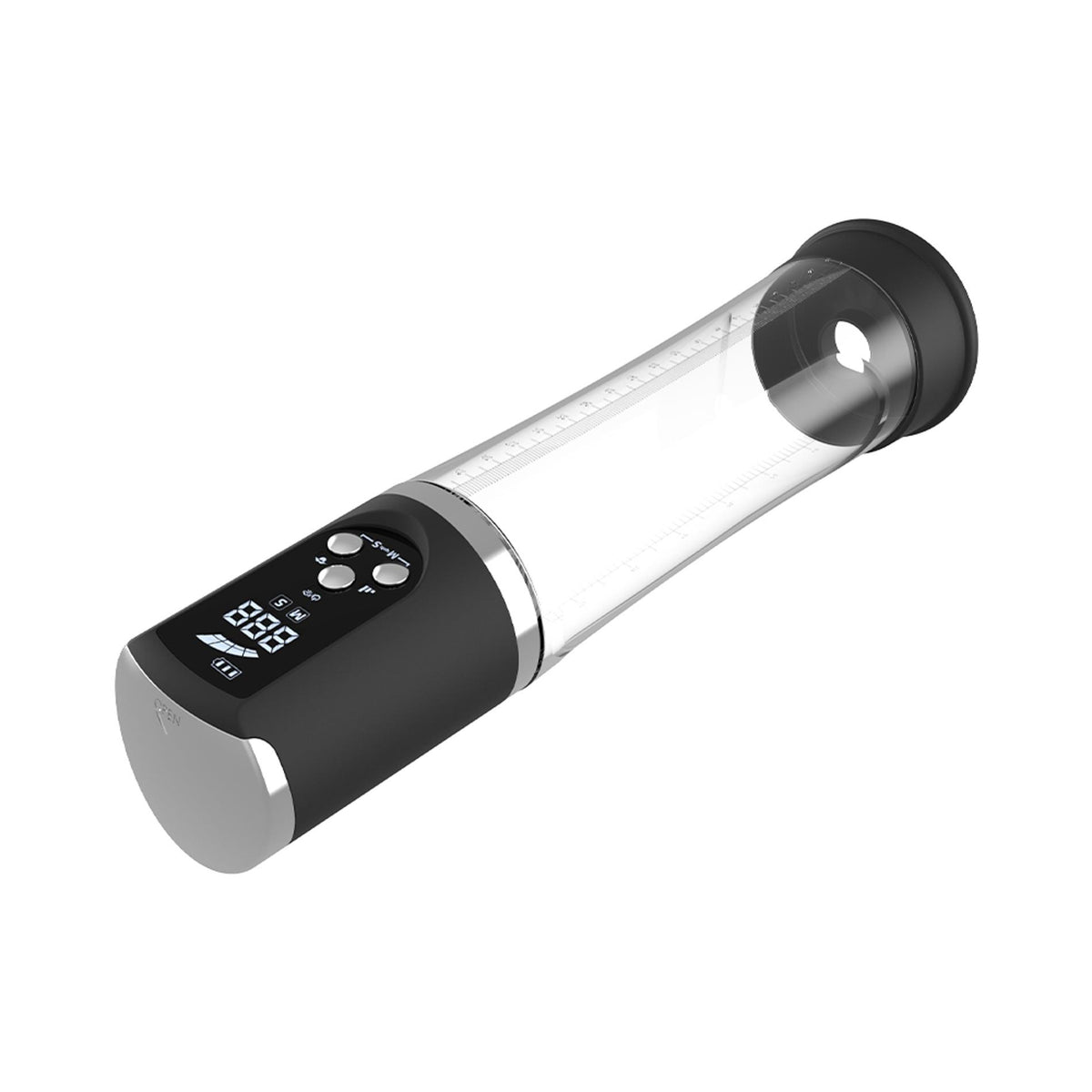B-Series Power Passion Pump LCD · automatická vakuová pumpa se skrytým displejem