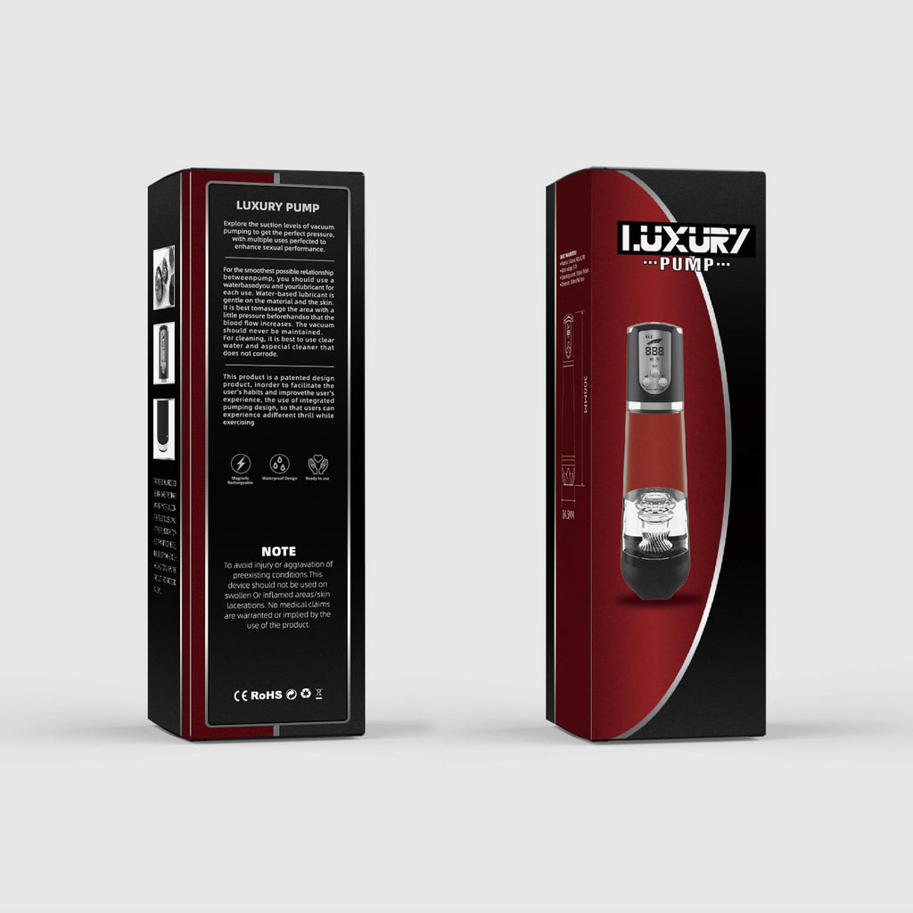 B-Series Power Luxury Pump · automatická vakuová pumpa s LED signalizací