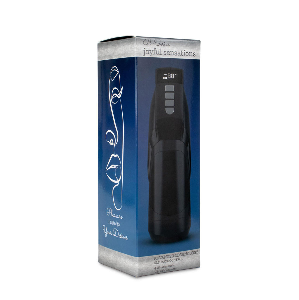 B-Series Power Luxury Masturbator 01 · vibrační masturbátor se sáním
