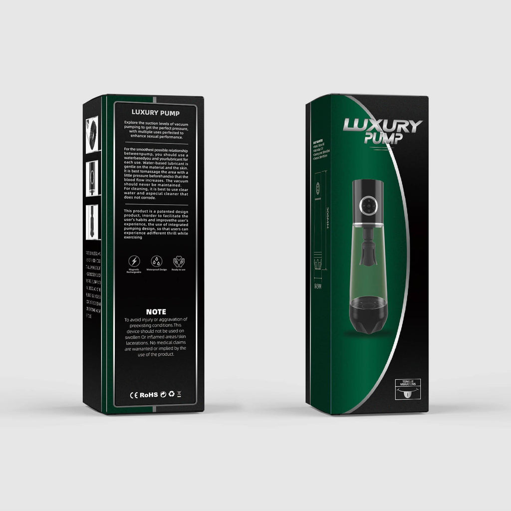 B-Series Power Luxury Pump · automatická vakuová pumpa s vibracemi