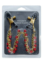 Fetish B Series Exclusive Nipple Clamps No. 15 · svorky na bradavky s řetízkem
