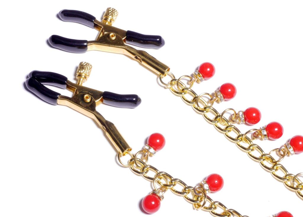 Fetish B Series Exclusive Nipple Clamps No. 15 · svorky na bradavky s řetízkem