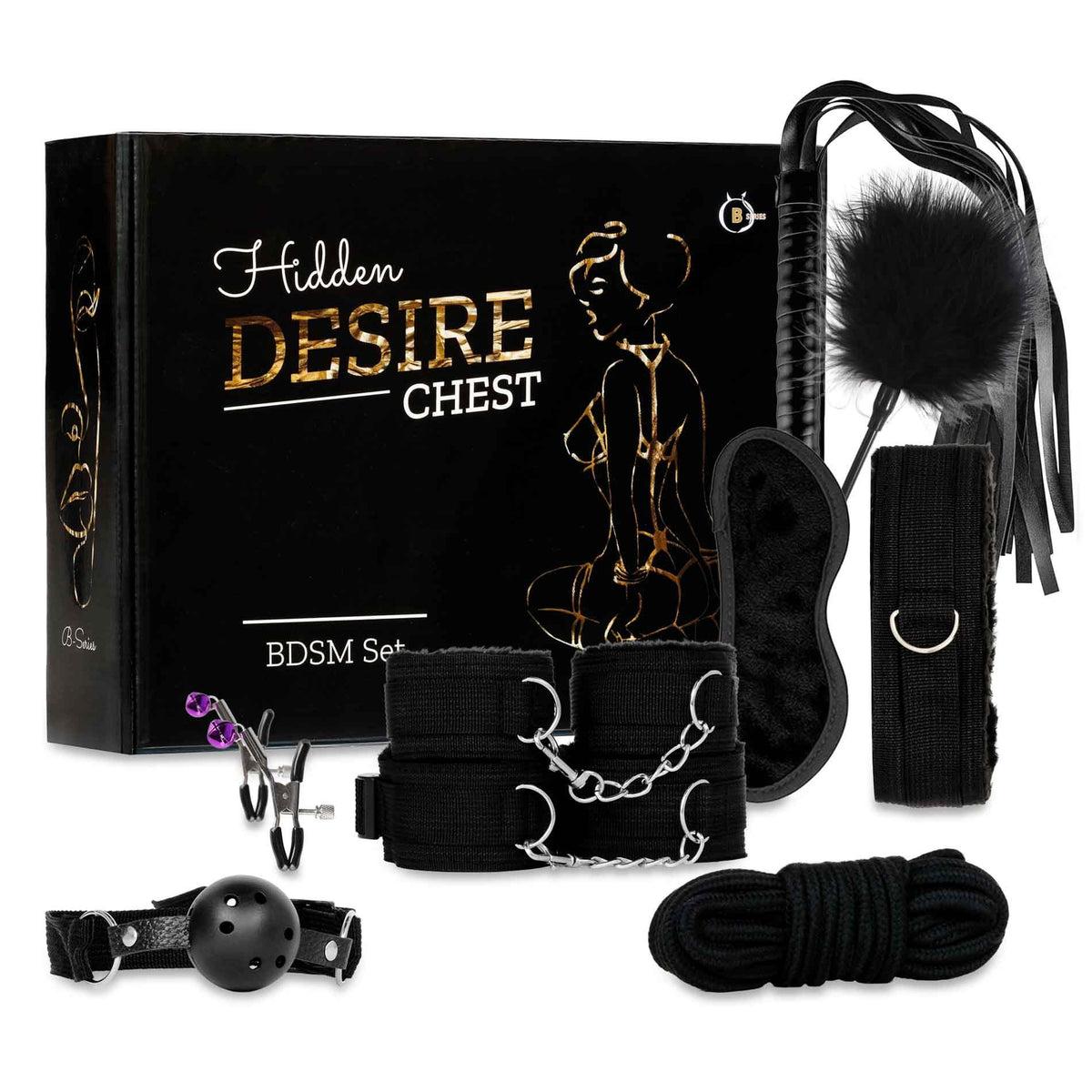 Fetish B-Series BDSM Kit 3.0 · sada 10 pomůcek pro páry