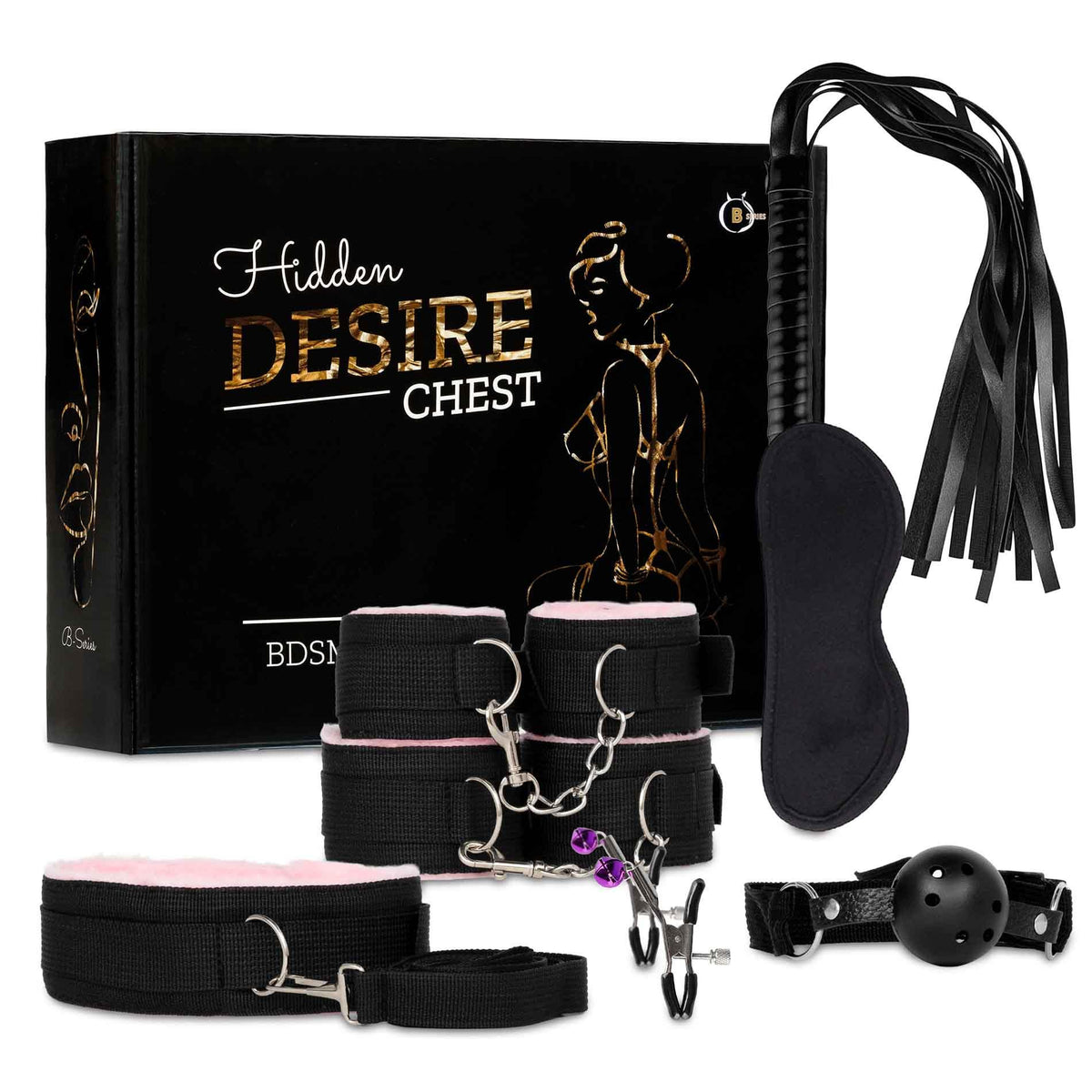 Fetish B-Series BDSM Kit 4.0 · sada 8 pomůcek pro páry