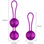 B-Series Fox Vibrating Kegel Balls Set · venušiny kuličky s dálkovým ovládáním (3 ks)