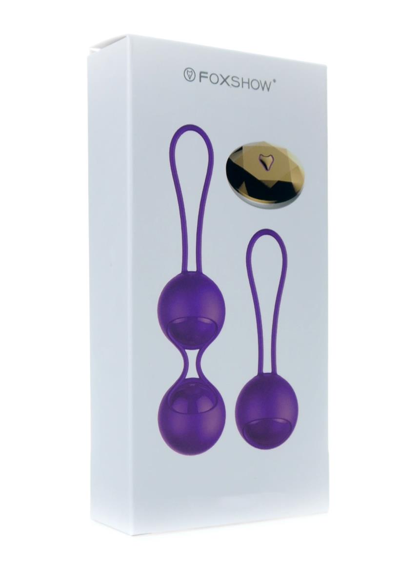 B-Series Fox Vibrating Kegel Balls Set · venušiny kuličky s dálkovým ovládáním (3 ks)