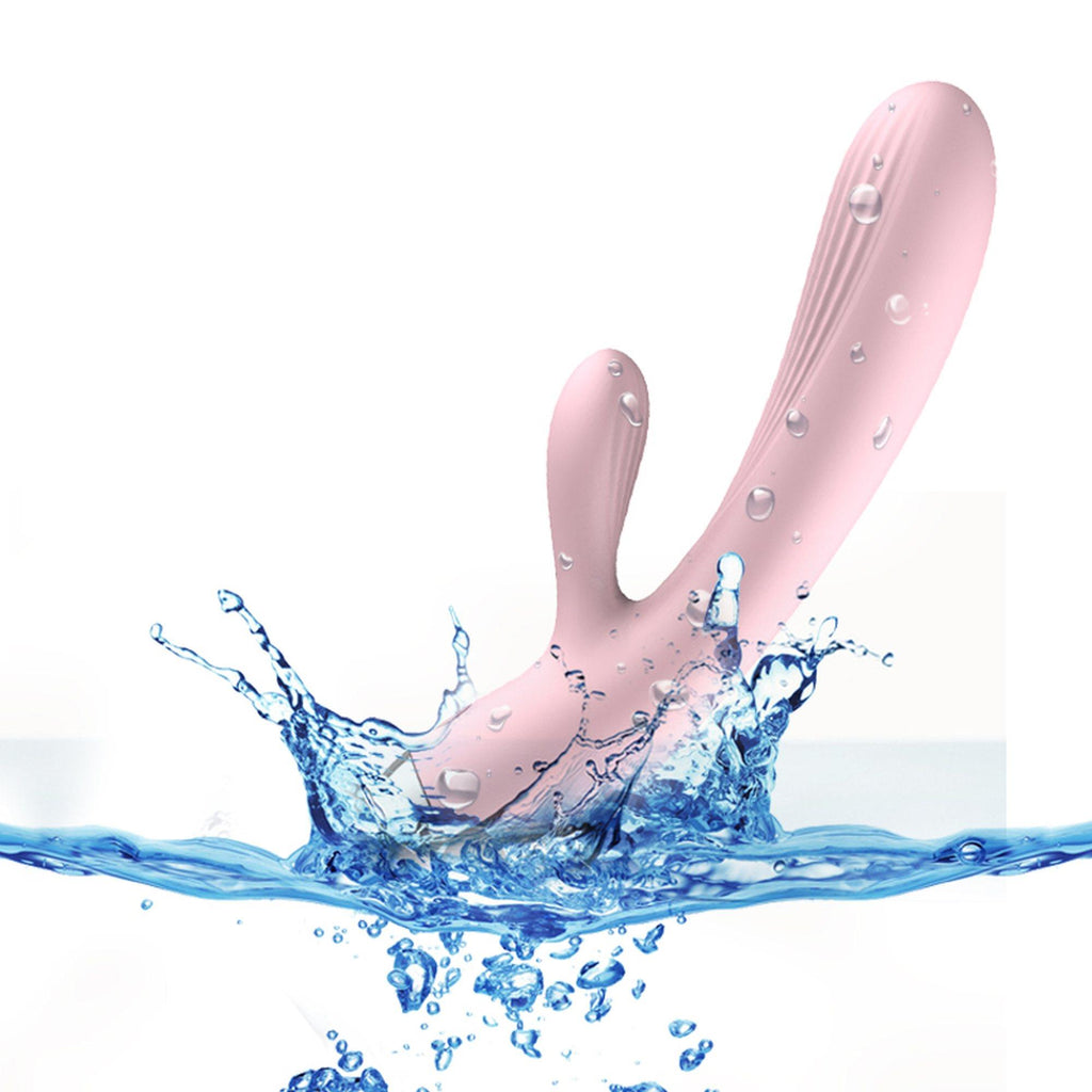 Wibrator- B -  Series, Silicone Vibrator Pink USB 10 Function / Heating