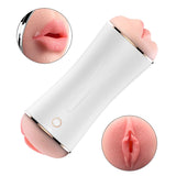 B-Series Fox Vibrating Masturbation Cup · oboustranný vibrační masturbátor, ústa a vagina