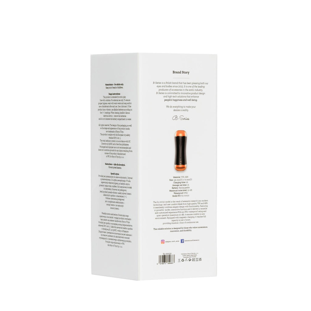 B-Series Fox Vibrating Masturbation · oboustranný vibrační masturbátor