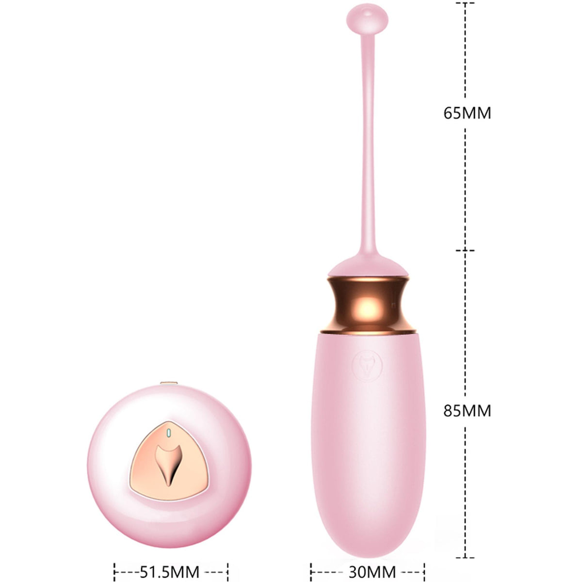 Jajko/wibr-Vibrating Silicone Love EGG USB 10 Function / Heating / Voice Control